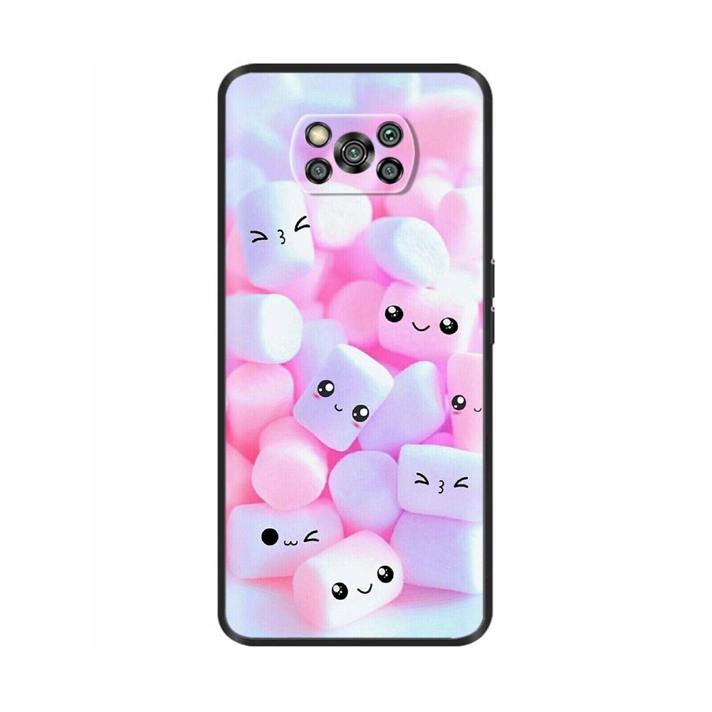 Cover For Xiaomi Poco X3 Pro Case Soft Silicon Black Phone Casse for Poco X3 NFC Case for Poco X 3 NFC PocoX3 Pro TPU Capa Funda
