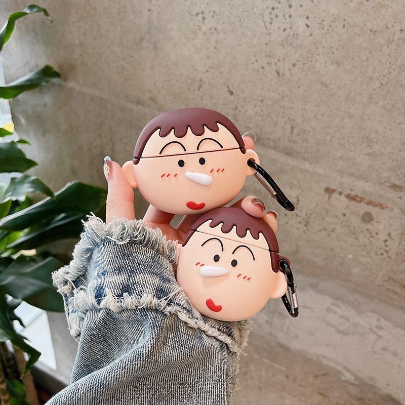 3D Cute Cartoon Silicone Wireless Earphone Case For Airpods Pro 2022 Japanese Anime Headphone Charging Box Cover For Airpods 1 2 3 2021