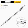 C470 Universal 500W Soldering Iron with High-Quality Heating Core, Blade & Horseshoe Tips for Large Solder Joints