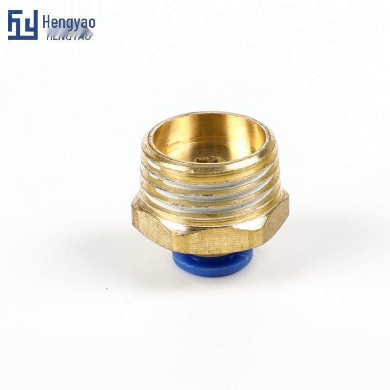 Pneumatic Quick Push-in Male Thread Connectors for PC4/6/8-01/02/03MM Air Hoses