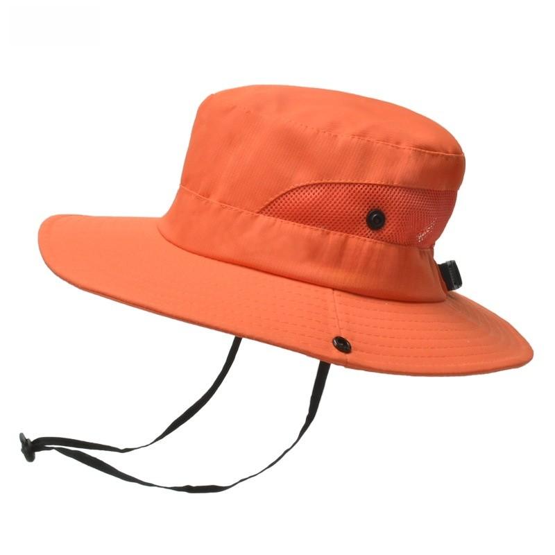 Summer Outing Hat For Women With Large Brim Sun Protection And Breathable Polyester Fabric