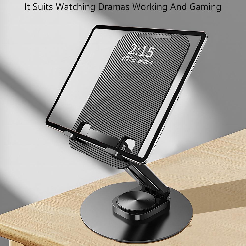 COTECI BS-012 Tablet Telescopic Rotating Bracket Adjustable Angle Laptop Stand with Anti Slip Base
