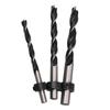 8Pcs High Hardness Depth Stop Collar Kit with Wrench for Woodworking Ceramic Wall and Plastic Drilling Applications