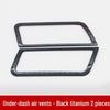 Compatible Decorative Patch for Hongqi H5: Air Outlet, Dashboard, Center Console, Door Panel, and Window Controls