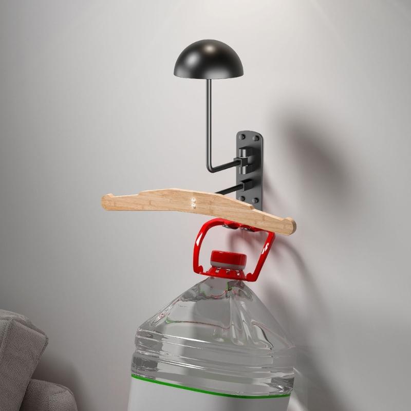 Motorbike Helmets Holder Wall Hanger Home Luggage Hook Wall Mount Storage Rack