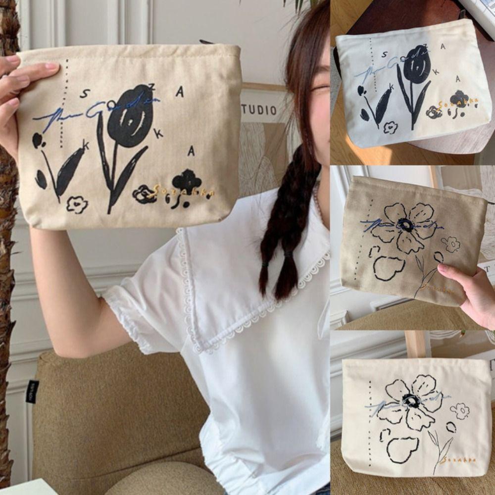 

Cute Storage Bag Clutch Bag Zipper Bag Purse Pocket Lipstick Bags Makeup Bag