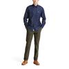 Timberland Casual Elastic Straight Breathable Solid Color Pants Men Bottoms Army-Green A2BZA-A58