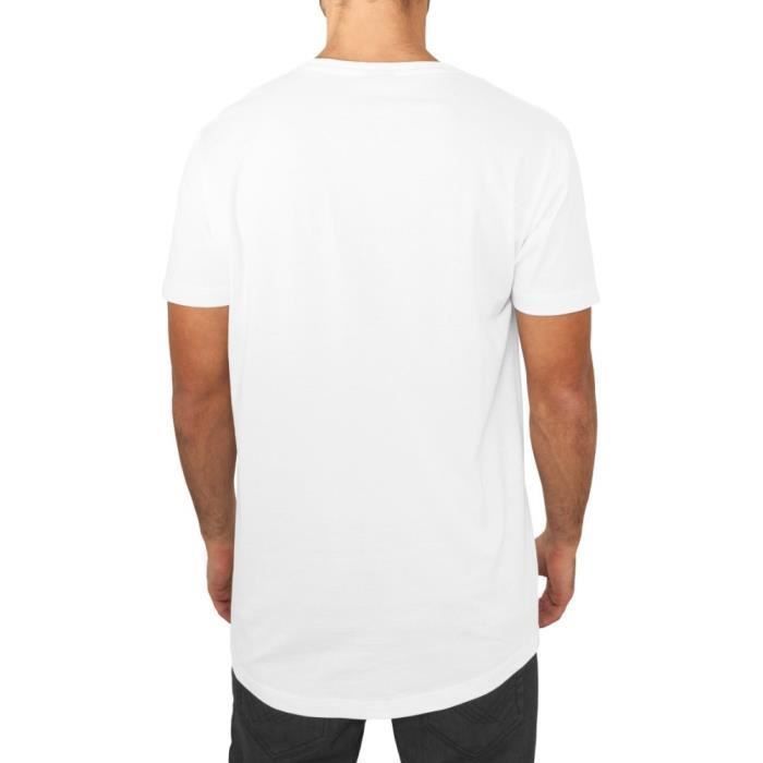 T-shirt long - Urban Classics - SHAPED - 100% coton - Look urbain - Pour homme