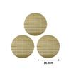 Set of 3 Noodle Plates with Bamboo Curtains for and Commercial [16.5cm] [Suitable Restaurants, Inns, Use]