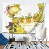 Sarah Kay Swing Girl Tapestry Decor Art Aesthetic Tapestries for Living Room Bedroom Home Wall Cloth Wall Hanging