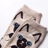Spring/Summer Women's Cotton Ankle Socks - Japanese Style with Cartoon Animals