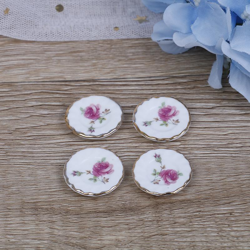 15 Stück 1:12 Puppenhaus Miniatur Geschirr Porzellan Keramik Kaffee Tee Tassen Set