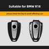 Genuine Leather Key Case For Bmw R 18 Classic 100 Years R18B R18 B R18 R18B R18Tc R1 Roctane Motorcycle Key Case Cover Keyring