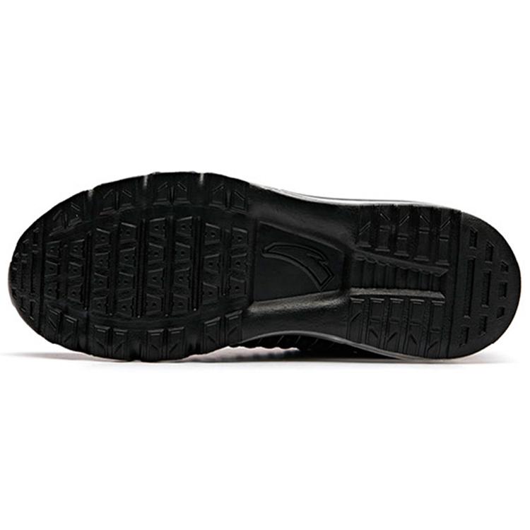 Anta Full Length Air Cushion Abrasion Resistant Slip Resistant Cushioning Low top Running Shoes Women's Black Gray 92835511-4