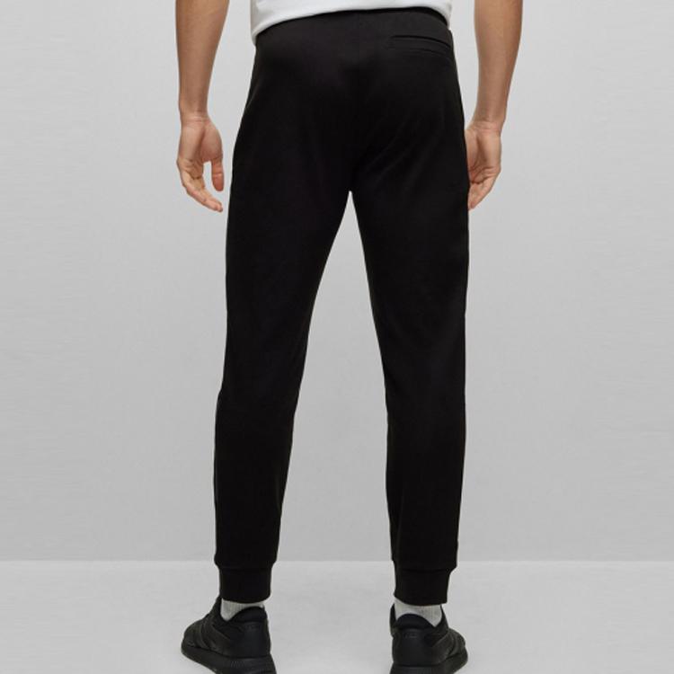 HUGO BOSS SS23 Knitted Sweatpants Men's Black 50486857-001