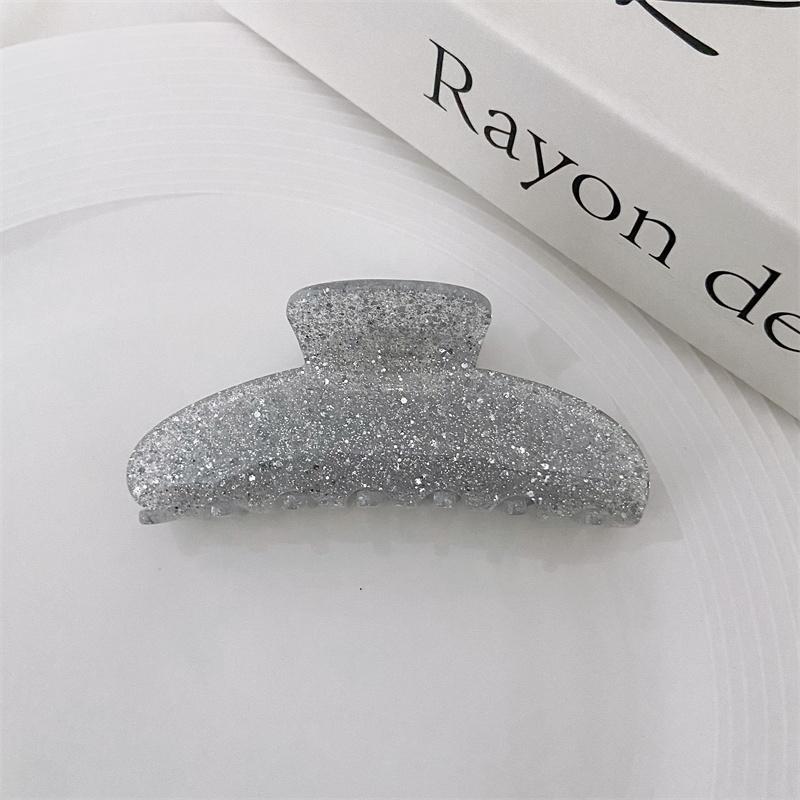 1 Stück Glitzer Haarspangen Modische Haarklammer Große Größe Geometrische Haarspange Elegante Damen Haaraccessoires