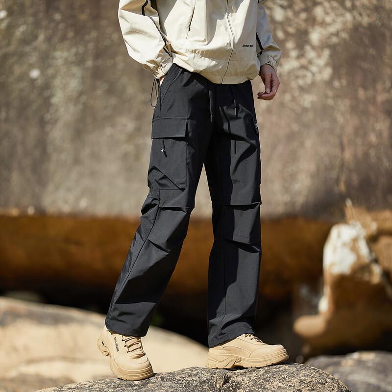 paul frank Men's Loose Straight Leg Cargo Pants
