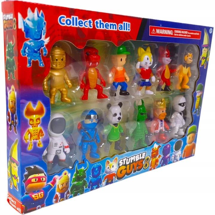 Figurki Stumble Guys 12 Sztuk Zestaw