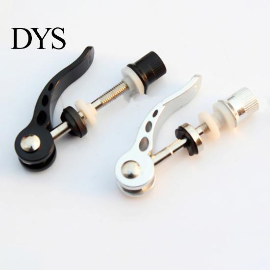 Bike Supplies Black Seat Clamp Rustproof Corrosion Resistant Reusable Quick Aluminum Quick-release Release Pipe Locking Screws Maintenance Tool
