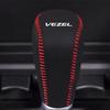 Car Logo Shift Cover Leather Handbrake Shift Sleeve Accessories For Honda Civic Accord CRV Fit Jazz Transalp CBR cb500x Odyssey akd256