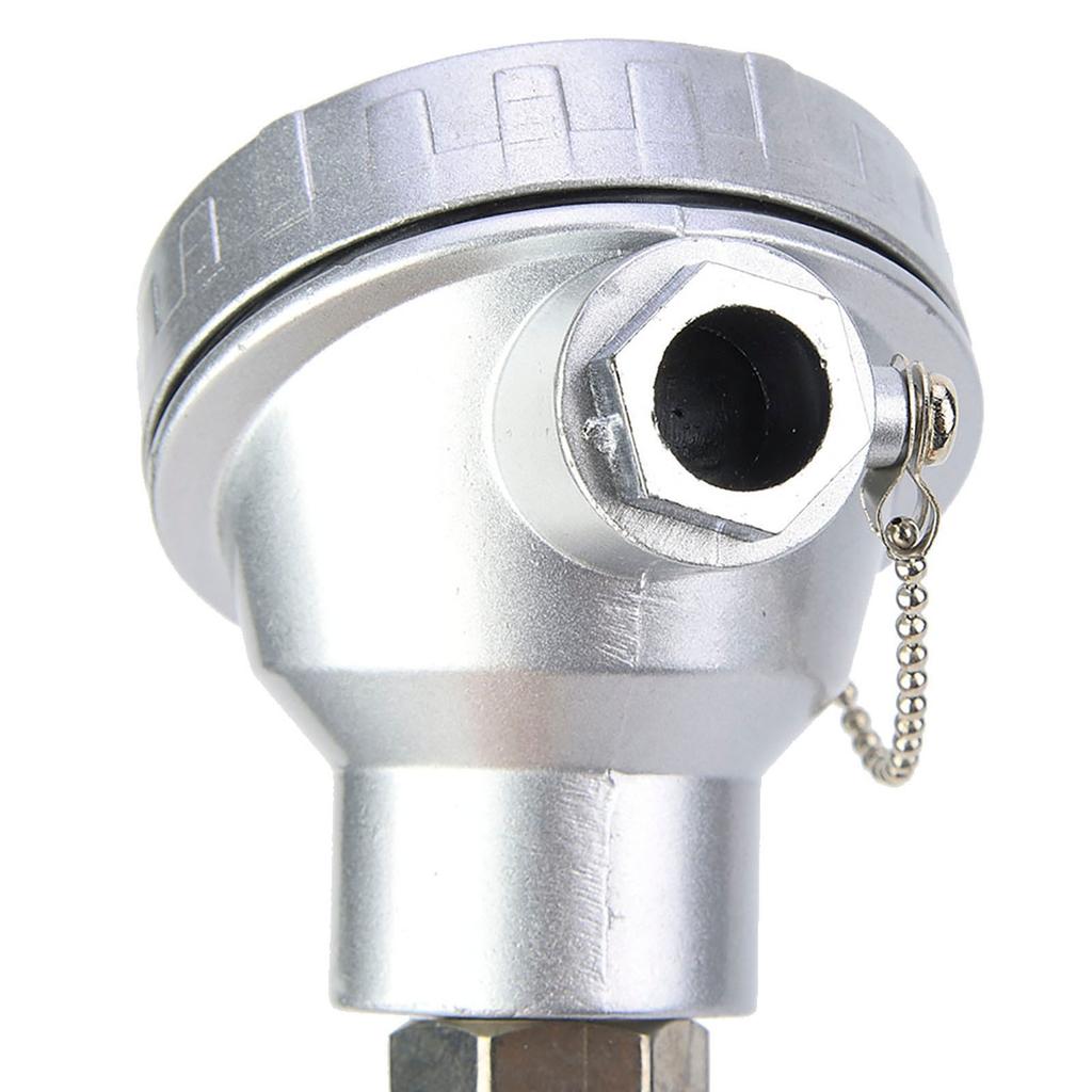 RTD PT100 Temperature Sensor Probe 1 2  NPT Thread Thermocouple Terminal Head(PT 100mm)