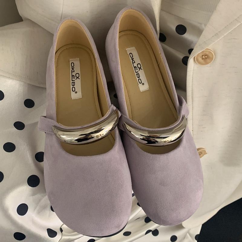 

Spring Flats Women Loafers Shoes Fashion Casual Shoes Dress Walking Woman Sandals 2025 Designer Lolita Zapatos Female Sneakers 40 фиолетовый