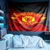 Manchester United F.C. Druck Wandteppich, Leichte Wanddekoration, für Schlafzimmer, Studentenwohnheim, Wohnzimmer, Heimkunstdekor - Geburtstags-Weihnachtsgeschenk für Freunde
