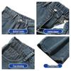 JEANSWEST Men's Straight-Leg Casual Denim Jeans