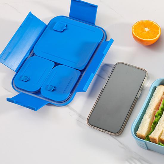 Bento obědový box pro dospělé a děti, nepropustný obal na oběd, vícedílná nádoba na plánování jídla