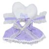 Changing Dressing Game Lace Dress Suit Plush Rabbit Ear Headsress  10CM/20CM Doll