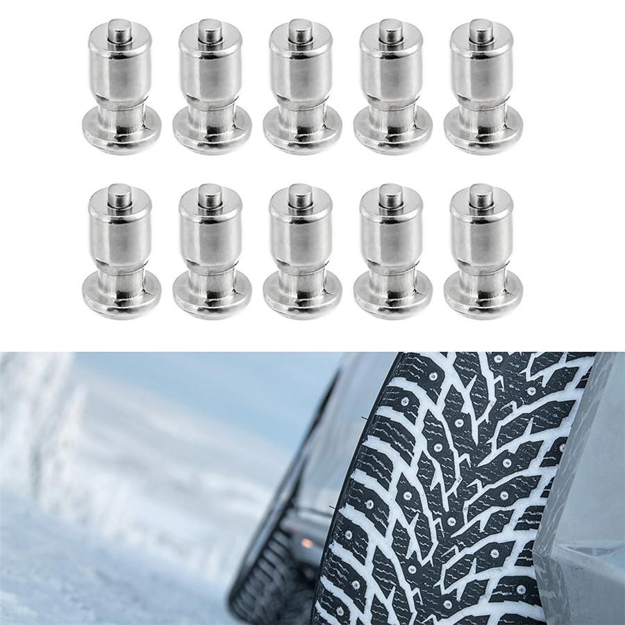 100PCS Winter Universal Car Motorcycle Tire Studs Snow Chain Studs 8-12-2 (mm)