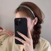 Women Universal Non-Clamping Ear Bone Hairband Summer High-End Elegant Anti-Slip Headband Festival Party Hairband Accessories