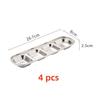 SUS 304 Stainless Steel Pepper Roast Meat Sauce Dishes bowl Separate Sushi Vinegar Soy Plates Tableware Food Seasoning Tray