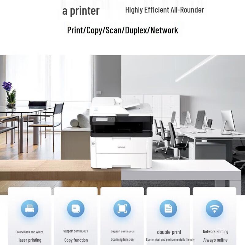 Lenovo Multi-Function Laser Printer Series CN plug (adapter included)