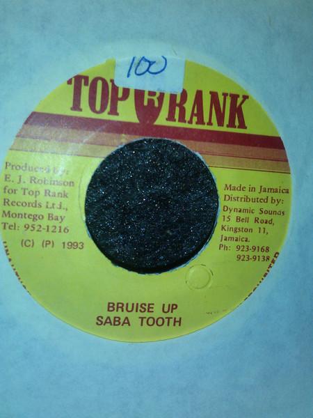 

7inch Record SABA TOOTH - Bruise Up NONE Top Rank 1993 Jamaica Reggae, Ska & Dub Used