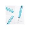 LAMY Safari Aqua Sky Fountain Pen, Light Blue - Ergonomic grip and polished steel nib, Size EF - Ideal for writing and calligraphy - Includes LAMY T
