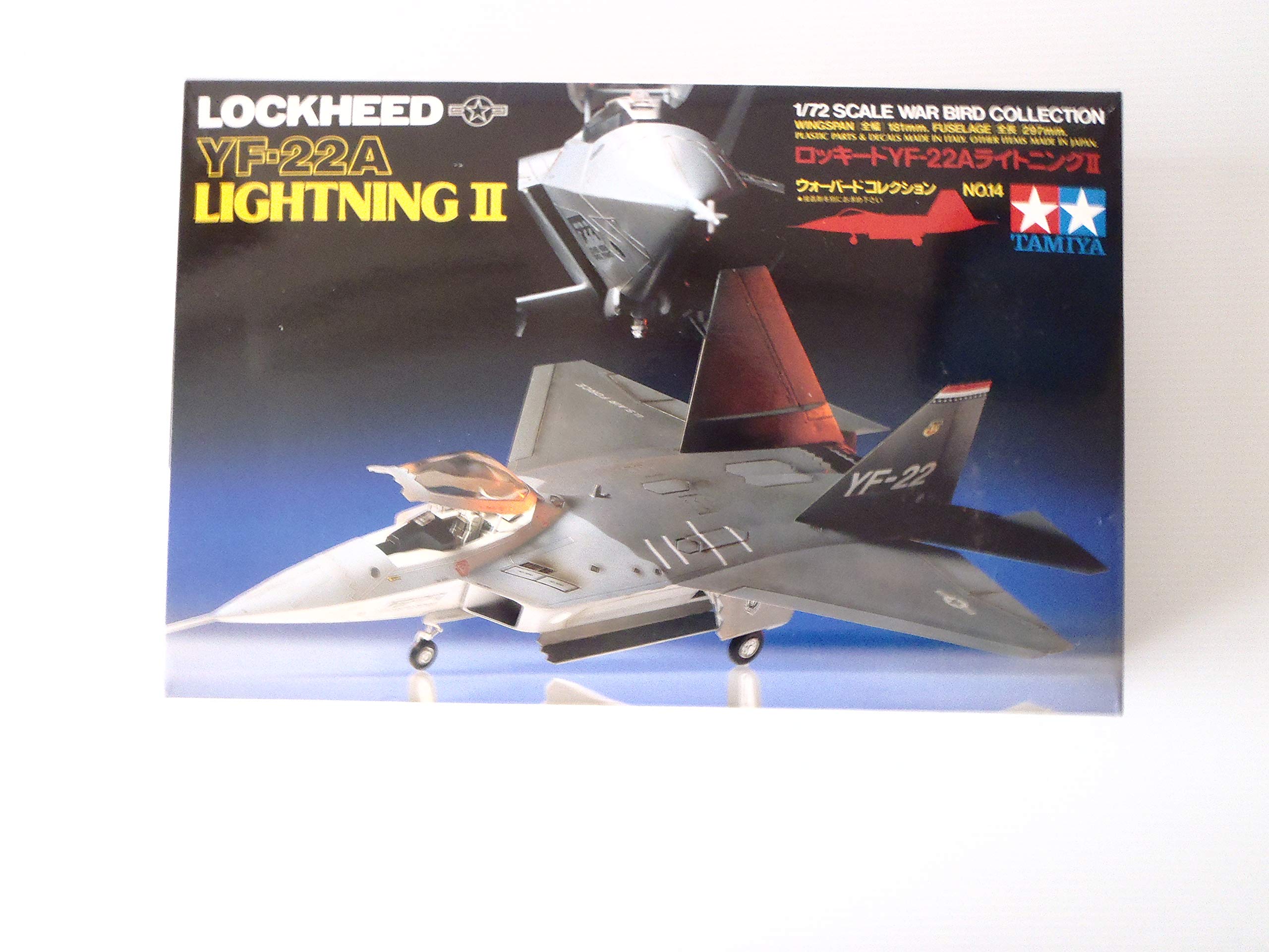 

Tamiya 172 Warbird Collection WB-14 YF-22A Lightning 2