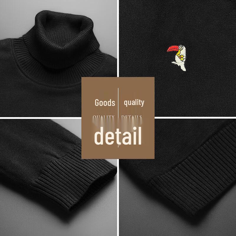 TUCANO Men's Embroidered Knit Pullover Sweater