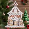 Creative New Christmas Decoration Items, Christmas Snow House Soft ClayChristmas House Decoration Pieces