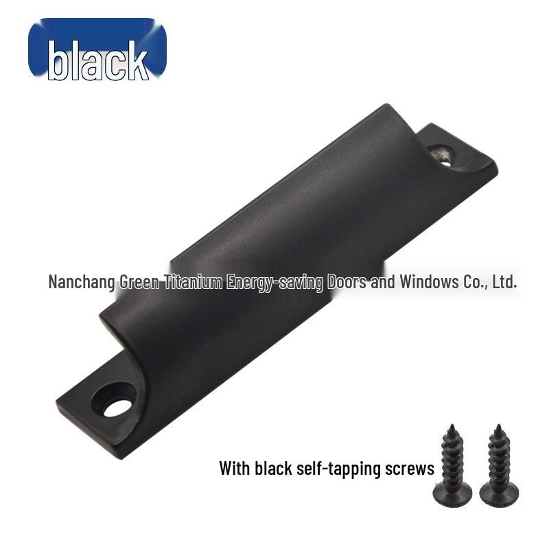 Алюминиевый сплав Ручка раздвижной двери - Накладная для пластико-стальных окон, шкафов и балконов
