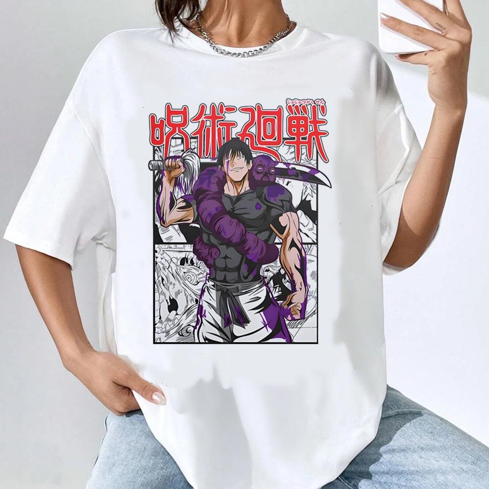 Jujutsu Kaisen FUSHIGURO TOJI Bedrucktes T-Shirt Unisex und Damen T-Shirt Unisex Top Sport T-Shirt Unisex T-Shirt Harajuku Y2K Tee