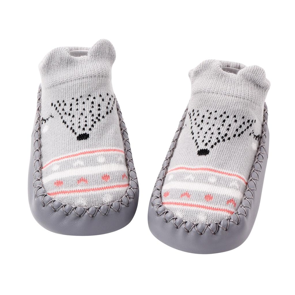 Newborn Baby Cartoon Newborn Baby Girls Boys - Socks Slipper Shoes Boots