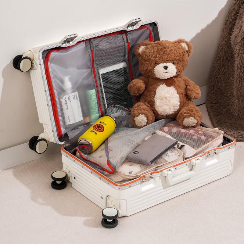 TJ Harren TJ2007 Aluminium Rahmen Handgepäck Spinner Koffer