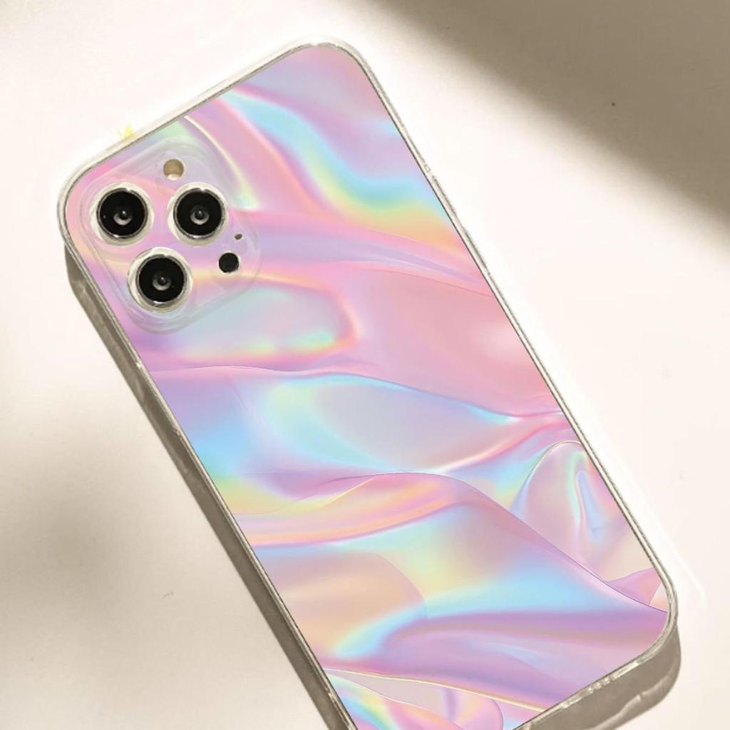 Fluorescent Shockproof Transparent Case for iPhone 14-17 Pro Max Series