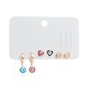 Women's Devil's Eye Love Earrings Set Personalized Premium Earrings Temperament Drop Earrings