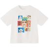 MQD Boys' Pure Cotton Cartoon Letter Short-Sleeved T-Shirt