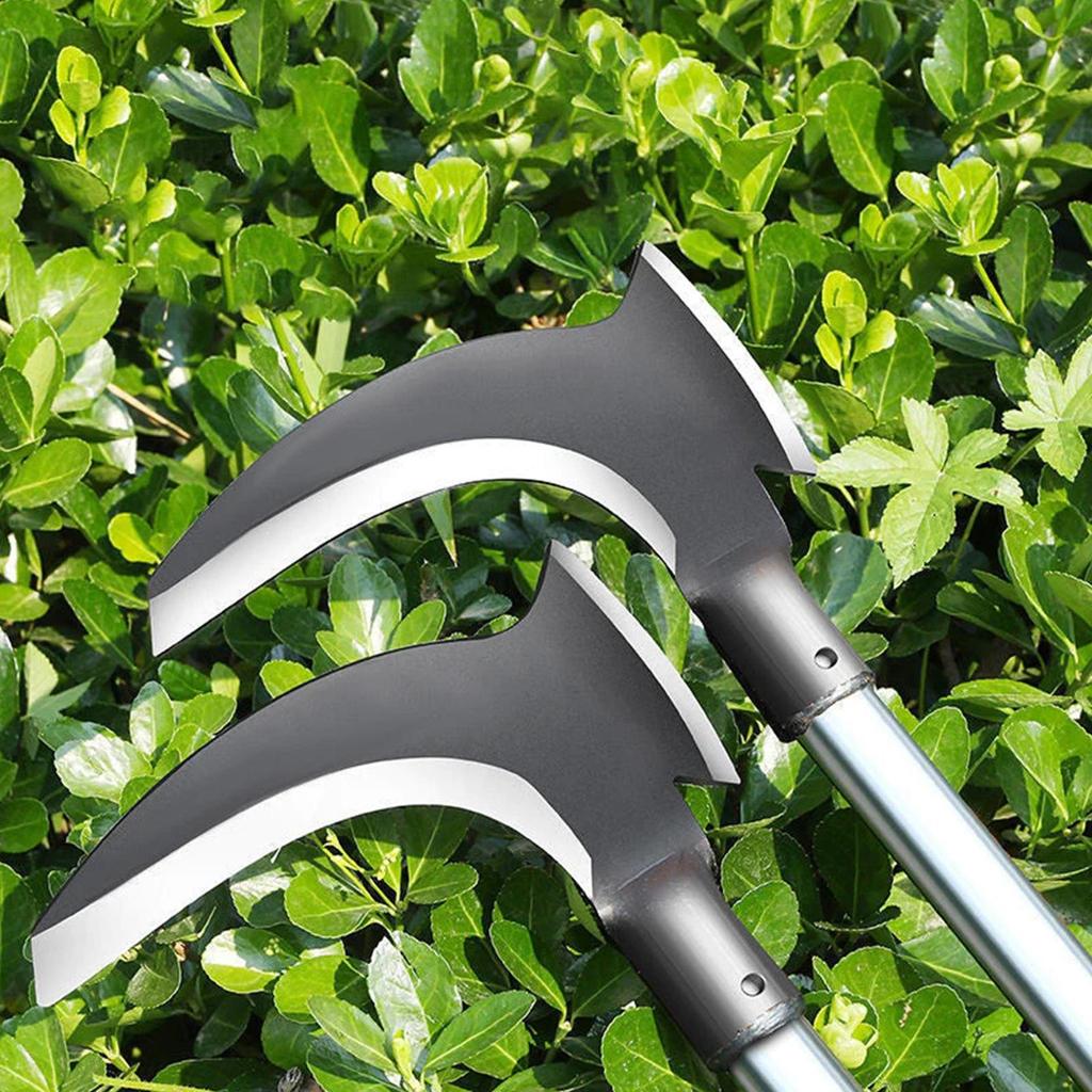 Foice de Aço de Alto Manganês Multifuncional Foice Dupla Cortar Madeira Cortar Ervas Daninhas Foice Ferramenta Agrícola de Jardim