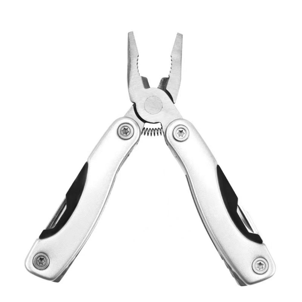Sharp-nosed Multi Tool Plier Portable Stainless Steel Tool Combination Pliers  Bike Accessories серый