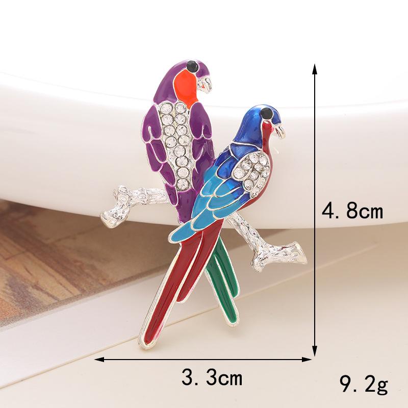 Colorful Peacock and Flamingo Jewelry: Crystal Flowers & Small Bird Shoe Charms