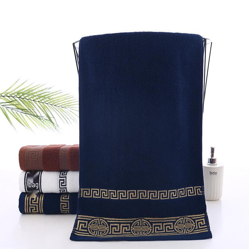 Dark Color Pure Cotton Quick-Dry Face Towel - Absorbent, Lint-Free for Adults